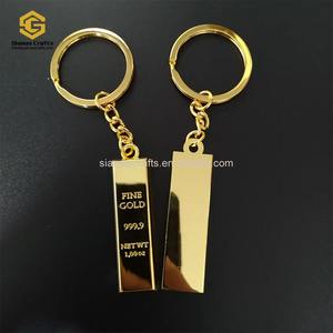 ที่กำหนดเองโลหะน่ารักทอง<span class=keywords><strong>999.9</strong></span> 1ออนซ์ปรับทองแท่งชุบพวงกุญแจ - Product Image 4