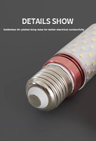Ampoule LED Haute Luminosité 12W 16W E27 E14 3000K/4000K/6500K, Ampoule Maïs LED 2025