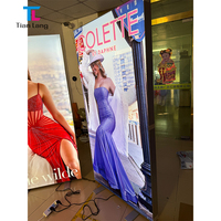 Cabine publicitaire en aluminium d'assemblage TianLang 10s avec boîte à lumière LED pour l'affichage des affiches et le support d'exposition SEG dans les salons professionnels