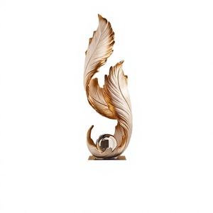 Nouvelle figurine décorative en résine de style chinois Tonfo, écologique, élégante, pour le Nouvel An, les remises de diplômes, le Feng Shui, pour le salon - Product Image 2
