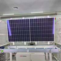 Panneau solaire Demuda pour Trina, double vitrage, étanche, 590W 595W, 182mm, monocristallin, modules mono, bifacial, demi-cellules, REPC