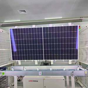 แผงโซลาร์เซลล์ Demuda Jinko Trina แบบกระจกสองชั้น กันน้ำ 600W 590w 595w 182 มม. โมโนคริสตัลไลน์ โมโนโมดูล แบบสองหน้า REPC ฮาล์ฟเซลล์ - Product Image 2