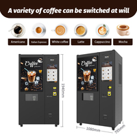 TCN Robot de café commercial chaud et glacé Distributeur automatique Kaffeeautomat Machines à café pour le bureau