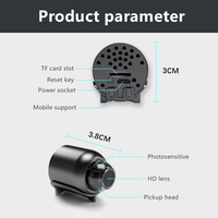 Mini caméra X5, enregistreur vidéo 1080P, caméras WIFI, protection de la maison intelligente, vision nocturne, caméra IP, babyphone