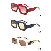 Lunettes de soleil haut de gamme 2026 pour hommes et femmes, monture en acétate tendance, verres CR39, protection UV400, style vintage