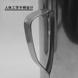 Tasse à mesurer en acier inoxydable, 2000 ml, graduée, résistante à la chaleur, pour usage domestique et hospitalier - Product Image 3