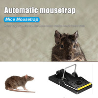 Piège à rats en plastique fourni directement par le fabricant, puissant tueur de rongeurs, piège à souris efficace