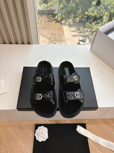 Sandali estivi in pelle a fondo piatto <span class=keywords><strong>con</strong></span> suola spessa in <span class=keywords><strong>Velcro</strong></span> a punta aperta da <span class=keywords><strong>donna</strong></span> scarpe da spiaggia stile <span class=keywords><strong>pantofole</strong></span> - Product Image 2