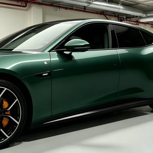 Vinilo de alto brillo para envoltura de vehículos, verde bosque oscuro, PET, con tecnología de liberación de aire y autoregeneración, película para envoltura completa de automóviles, película que cambia de color. - Product Image 3