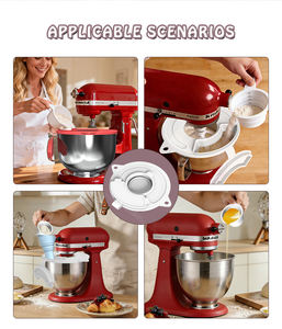 Cubierta de Silicona para Tazón de Batidora, Compatible con Batidoras de Pedestal con Cabezal Inclinable <span class=keywords><strong>KitchenAid</strong></span> de 4.5-5 Cuartos, Paquete Personalizado - Product Image 4