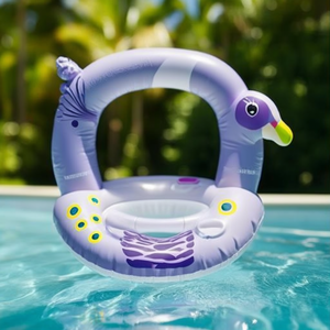 Galleggiante gonfiabile Intex a forma di animale 107x58 cm per bambini, per uso in piscina - Product Image 3