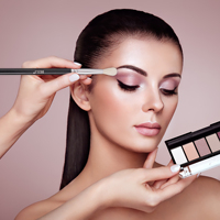 Ensemble de 20 pinceaux de maquillage professionnels noirs pour le visage et les yeux, avec pinceau correcteur, pour B20