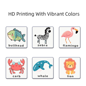 Gli animali personalizzati del fumetto abbinano le carte di gioco che giocano ai <span class=keywords><strong>giochi</strong></span> per bambini che stampano i set di carte della fabbrica dell'OEM - Product Image 5