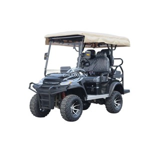 Voiturette de golf tout-terrain électrique à moteur AC puissant et silencieux, châssis en aluminium, pour le transport des résidents des clubs de campagne - Product Image 5
