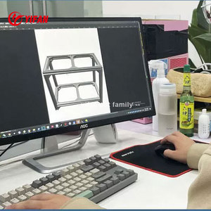 โครงอะลูมิเนียมสำเร็จรูป สำหรับทำ<span class=keywords><strong>ตู้</strong></span><span class=keywords><strong>ปลา</strong></span> โต๊ะ ชั้นวางของ <span class=keywords><strong>ตู้</strong></span>โชว์ ชั้นวางของ <span class=keywords><strong>ตู้</strong></span>เก็บของ  วัสดุอลูมิเนียมอัลลอย - Product Image 3