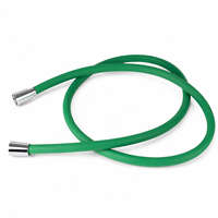 Manguera de Ducha Flexible y Duradera de Silicona Verde Anti-Torsión para Baño