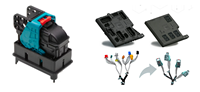 Conector rectangular original MOLEX 35362-0250, 0353620250, soporte para pines macho, espaciado de 2,0 mm, disposación de pines de 2 PINES