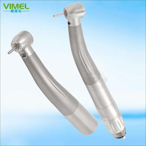 Turbina Dental de Alta Velocidad X600L con Rodamiento Importado, Luz de Fibra Óptica y Cuerpo de Acero Inoxidable - Product Image 1