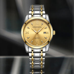 Montre ronde en or CILOA pour homme, personnalisable, marque authentique, montre à quartz étanche de haute qualité avec calendrier 2026. - Product Image 6