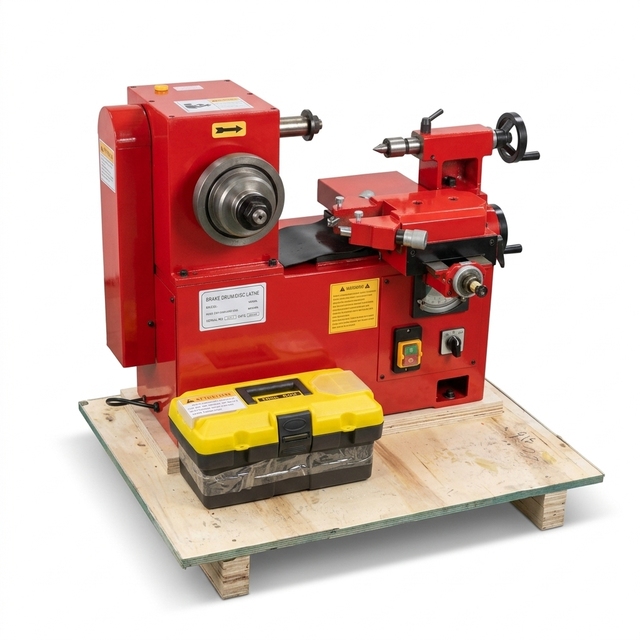 New Arrival Easy Operation Desktop Brake Lathe Brake Disc Repair Machine for Small Auto Repair Workshops