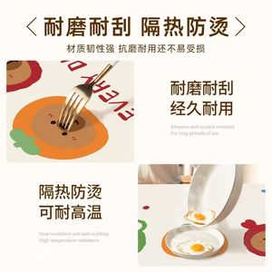Cute Cartoon Animals Printed PVC <b>Tablecloth</b> <b>Rectangle</b> Waterproof Oilproof Washable Heat Resistant Home Dining Use - Product Image 5