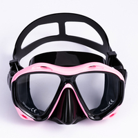 Masque de plongée intégral pour adultes, lunettes de plongée en verre trempé, masque de plongée pour la myopie, sports nautiques