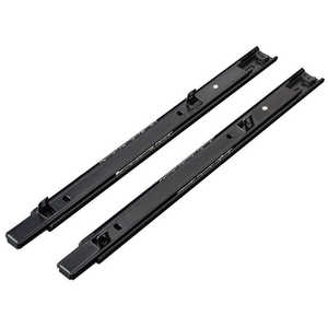 Moderna Bandeja Deslizante para Teclado de Acero Laminado en Frío de Dos Secciones Desmontable para Escritorio de Computadora con Riel de Montaje y Soporte para Orejas, Ideal para Cocina - Product Image 1