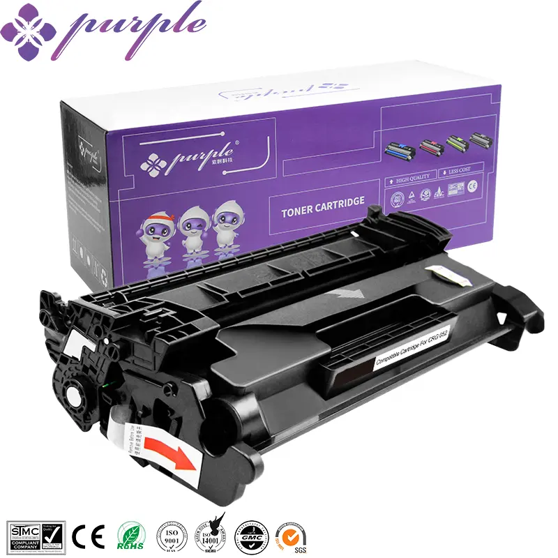 Toptan uyumlu toner kartuşu Canon için crg057 Mf443 445 446 448 449 serisi yazıcı kartuşu crg-057h toner 057