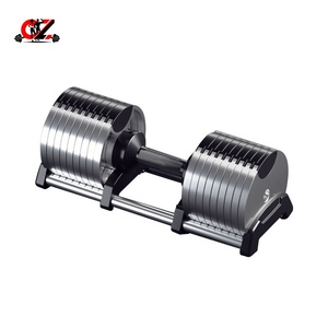 CZFIT High Quality Gym <b>Free</b> <b>Weights</b> Fitness Training Durable 16kg 20kg 24kg 32kg 36kg Adjustable Dumbbell 1kg Increment Unisex - Product Image 1