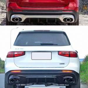 ดิฟฟิวเซอร์หลังพร้อมปลายท่อไอเสีย สำหรับรถเบนซ์ GLB X247 ปี 2020+ - Product Image 1