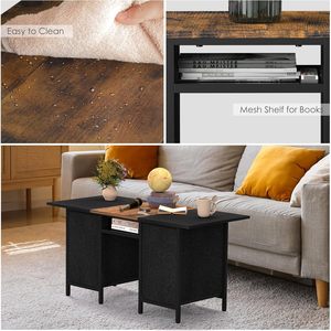 Table basse de style minimaliste moderne, best-seller transfrontalier, meubles de salon, table basse multifonctionnelle minimaliste - Product Image 3