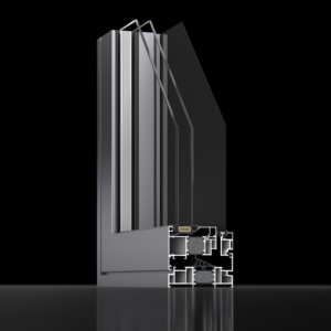 หน้าต่างกระจกนิรภัยสองชั้นแบบเลื่อนได้โครงตาข่ายอลูมิเนียมบานเลื่อนกันน้ำและฉนวนกันเสียงตามสั่ง - Product Image 6