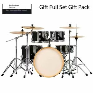 Bộ trống dành cho người lớn mới bắt đầu, thích hợp sử dụng tại nhà, lý tưởng cho việc luyện tập trống Jazz và biểu diễn chuyên nghiệp. - Product Image 3