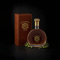 Bouteilles de Luxe en Verre XO 700ml Personnalisables Vides pour Cognac, Whisky, Spiritueux – Emballage Haute Qualité en Verre Flint
