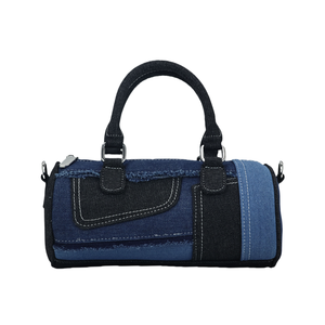 2024 nouveauté dames femme léger Denim Jean bandoulière <span class=keywords><strong>sac</strong></span> à <span class=keywords><strong>main</strong></span> décontracté fourre-tout <span class=keywords><strong>sac</strong></span> à bandoulière pour femmes adolescentes - Product Image 2