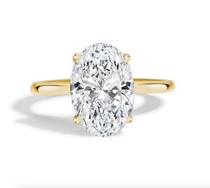 Anelli di Coppia <span class=keywords><strong>Solitario</strong></span> in <span class=keywords><strong>Argento</strong></span> Sterling S925 con Diamante Moissanite VVS1 di Alta Moda per Fidanzamento e Matrimonio - Product Image 1