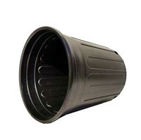 Mini Pots de fleurs en plastique vert noir, vente en gros, en Stock Direct, nouvelle pépinière en plastique, Pot commercial de 1 Gallon
