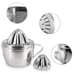 Đa chức năng 2 trong 1 hướng dẫn sử dụng Báo Chí xử lý của nhãn hiệu máy ép trái cây chanh Chanh ép 400ml thép không gỉ chanh ép Bộ - Product Image 6