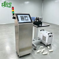 Machine de marquage laser UV Smart Mark pour capsules, adoptant un algorithme de transformation affine pour un marquage laser dynamique de haute précision