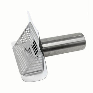 Sortie de drainage PENNFALL-S 90-125 mm - Protection anti-feuilles et drain de soudure étanche sans joint pour mur latéral commercial - Product Image 1
