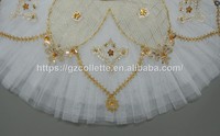 Robe tutu de ballet classique pour filles avec 12 couches de variations de crêpes en tulle rigide Herta Raymonda pour la danse Made in Pakistan