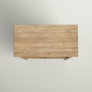 Estantería estándar de diseño moderno Jacob 51,42 \ "H x 32,75 \" W Muebles de madera Material metálico La mejor colección para el hogar Sala de estar - Product Image 5