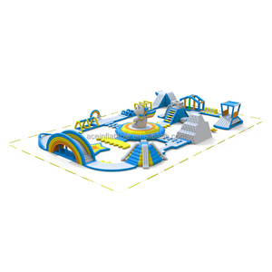 Juegos inflables de <span class=keywords><strong>playa</strong></span> acuatico, equipo de juego para deportes de agua de mar, Parque inflable flotante - Product Image 4