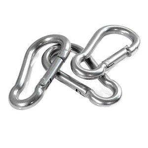 Boucle à ressort en acier inoxydable 304 pour l'alpinisme et l'utilisation quotidienne, connexion de chaîne de sécurité, boucle de suspension, porte-clés - Product Image 5