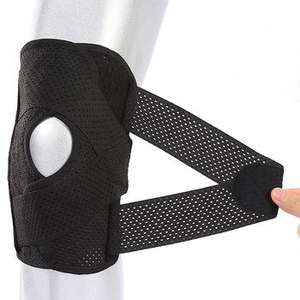 Genouillère de sport professionnelle de qualité supérieure, respirante, en maille extensible, pour le basketball, le volleyball, la course à pied, le cyclisme, protection légère - Product Image 3