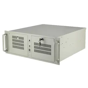 紧凑型稳定4U IPC服务器机箱L = 450机架安装工业计算机机箱IPC510LF