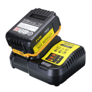 Charge rapide remplacer le <span class=keywords><strong>chargeur</strong></span> de rosée pour la batterie au lithium-ion 20v Dcb112 Dcb118 <span class=keywords><strong>Dcb105</strong></span> utilisée pour la perceuse électrique - Product Image 6