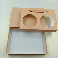 Boîte en papier pliante de conception unique Boîte pliante personnalisée pour nid d'oiseau ou boîte d'emballage de bouteille de colle de fleur avec insertion en carton