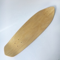 Chine usine planche à roulettes 100% Nord-Est d'érable haute qualité Terre planche de surf ponts