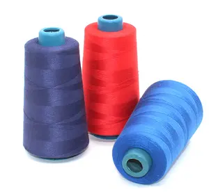 Hot selling thread polyester high quality Manufacturer Offer Colorful Polyester Poly Core Spun Sewing Thread